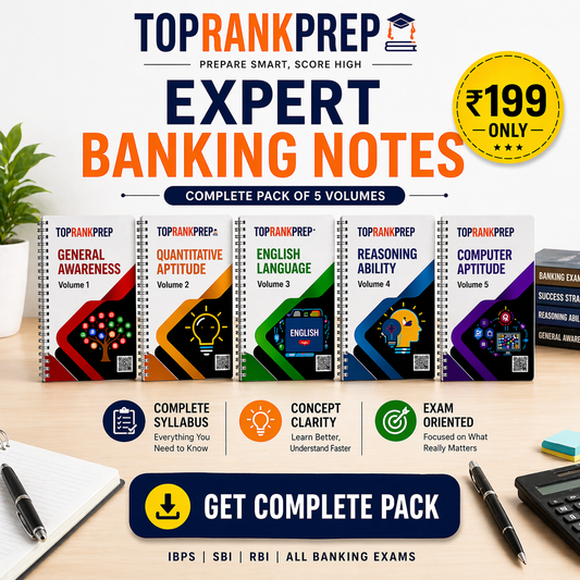 BANKING COMPLETE NOTES + 15000 Questions (2026 LATEST EDITION)