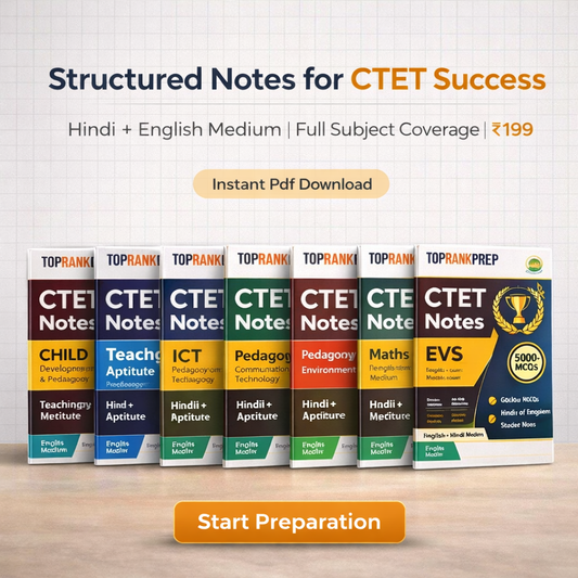 CTET Complete English+Hindi Notes + 2000 Questions